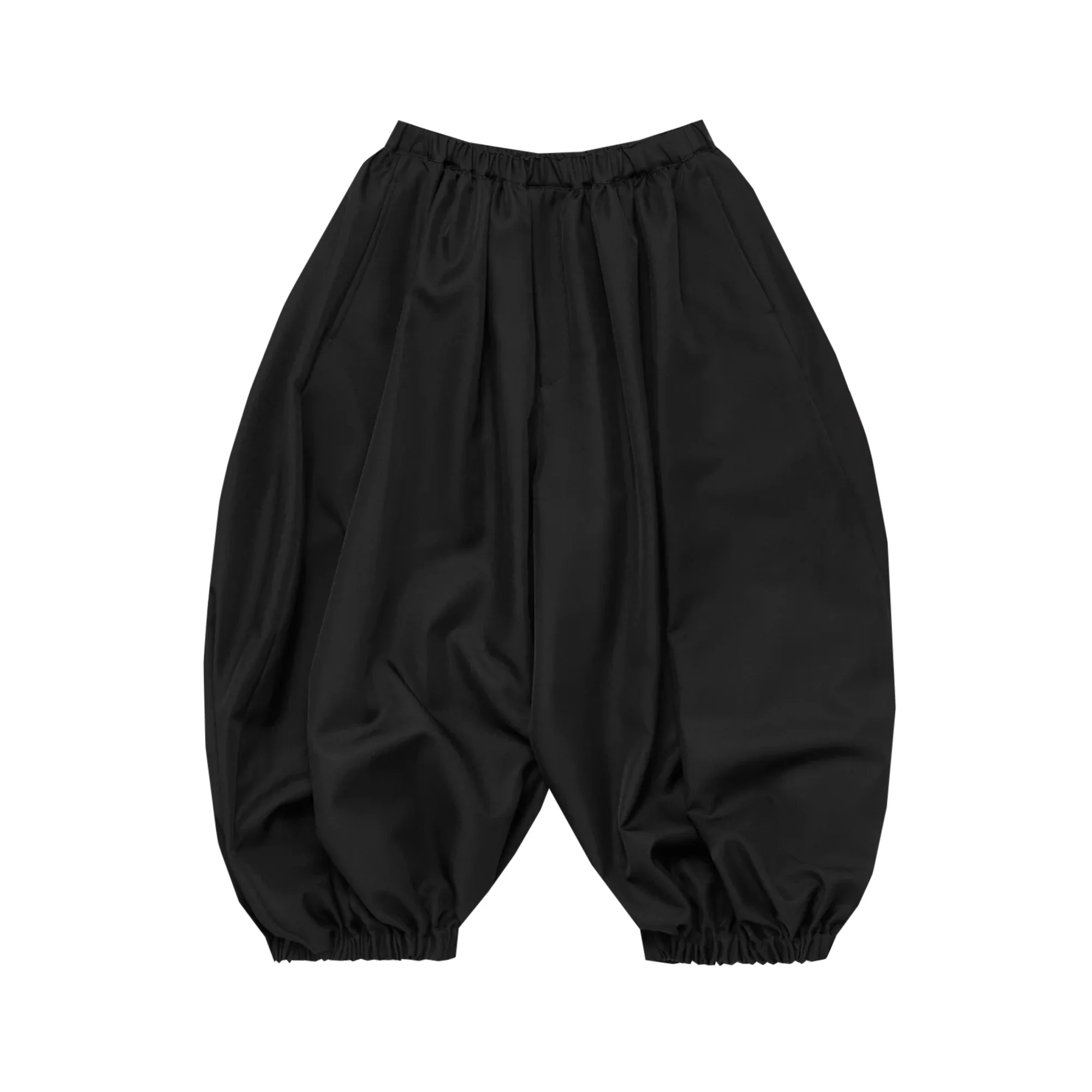 Polyester Gathered Balloon Pant