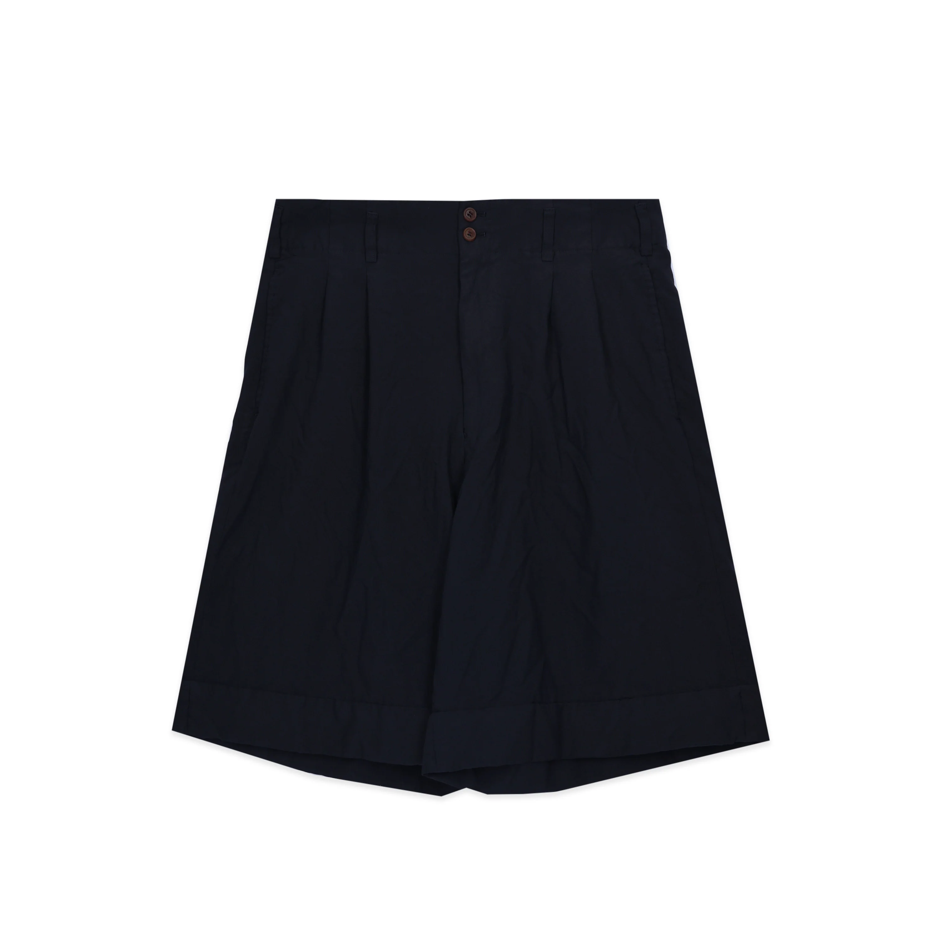 Polyester Treated Pleat Shorts