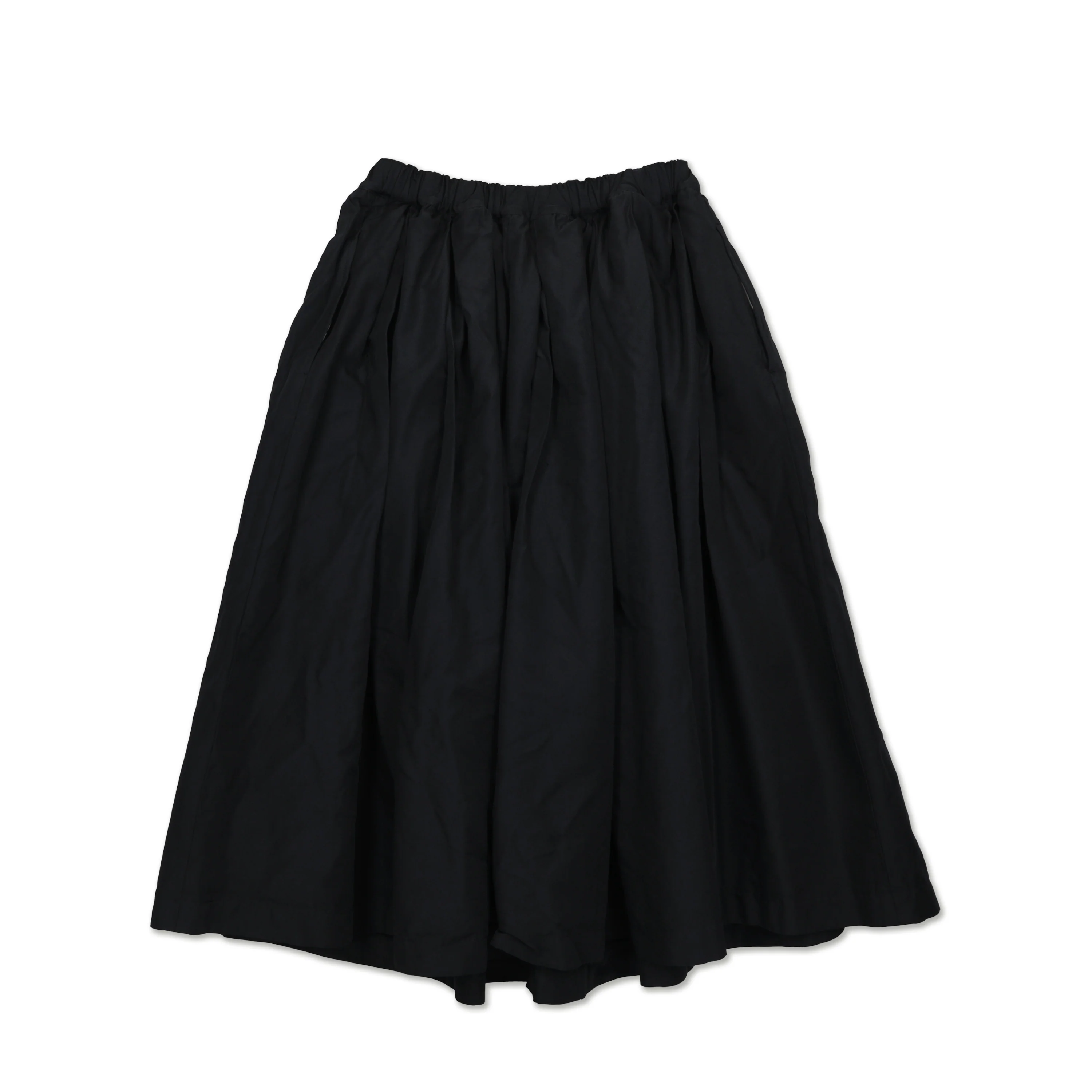 Polyester Twill Gathered Skirt - Image 2
