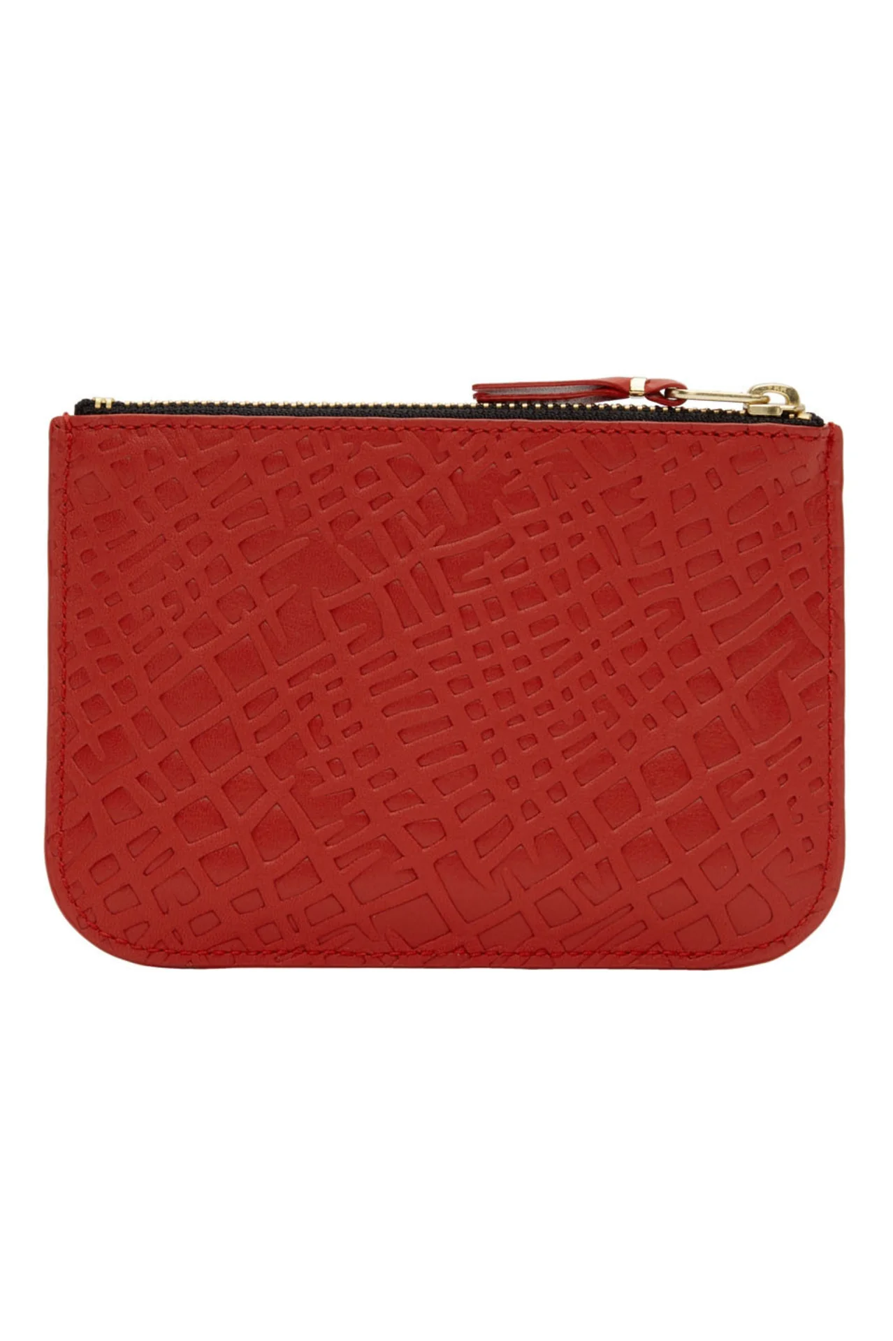 Red Embossed Roots Group Wallet (8100ERR) - Image 2