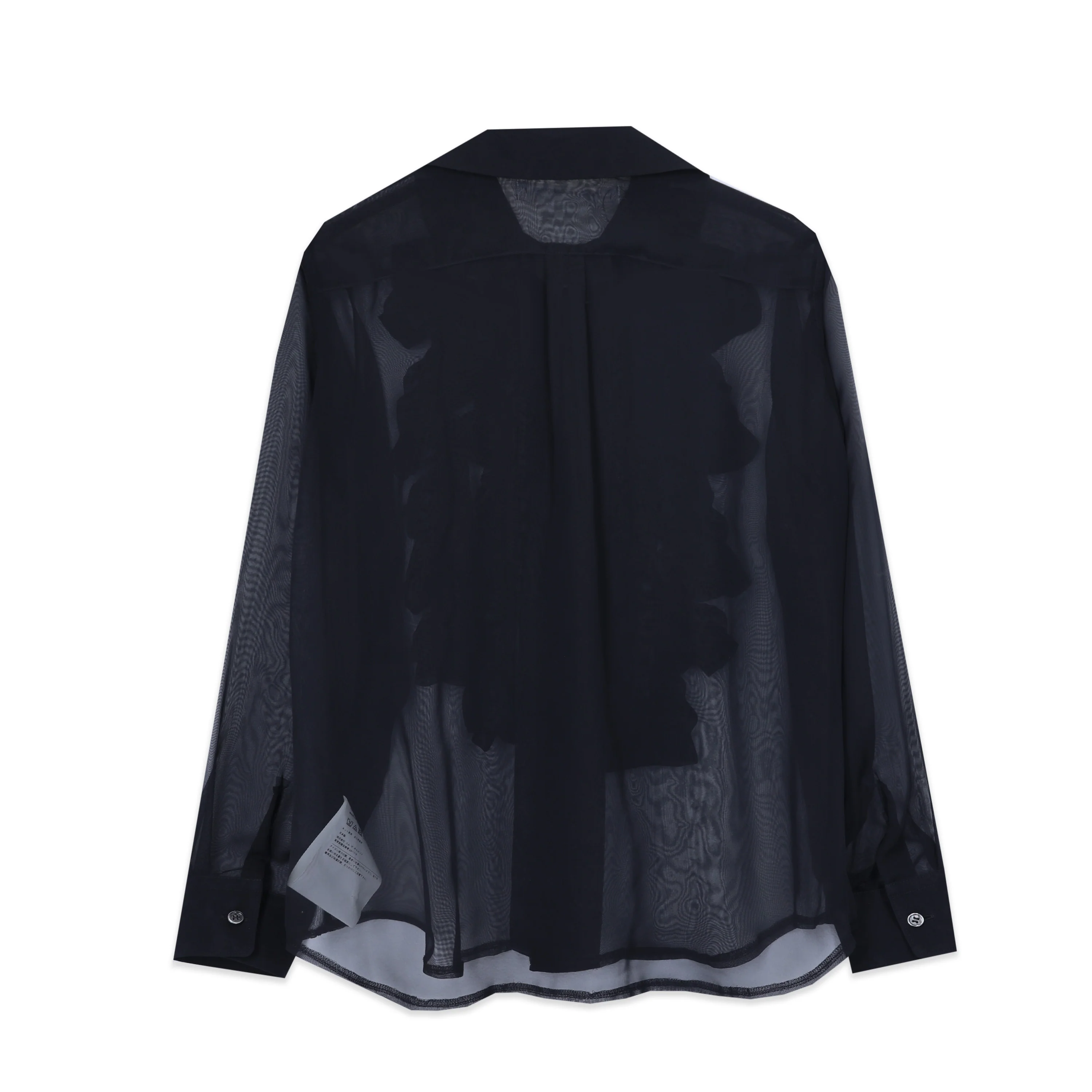 Ruffle Front Georgette Blouse - Image 2