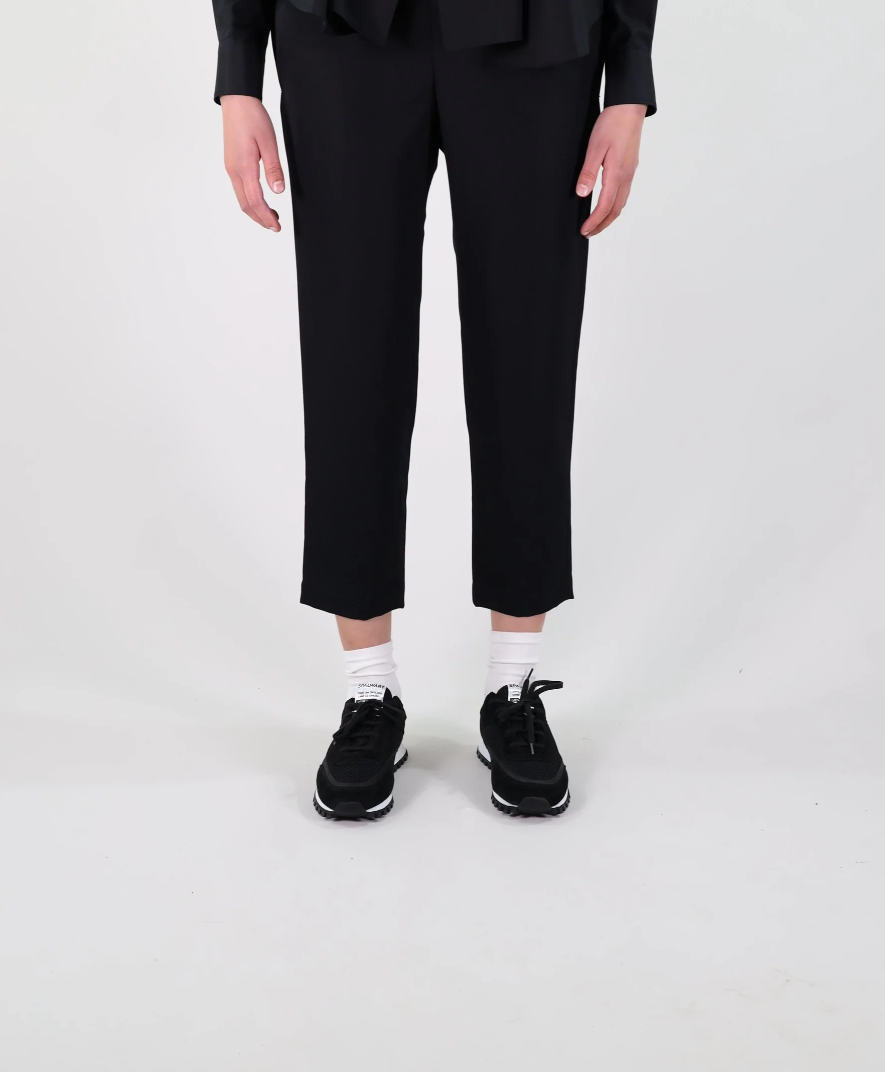 Wool Gabardine Drawstring Pants - Image 4
