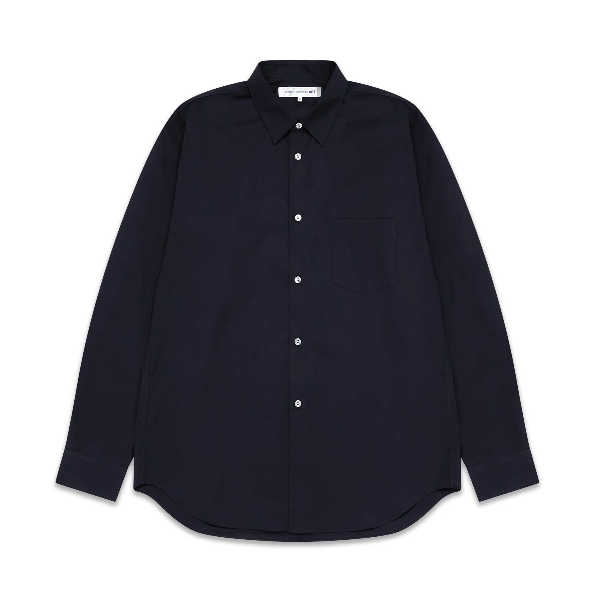 SHIRT FOREVER Classic Cotton Shirt Navy