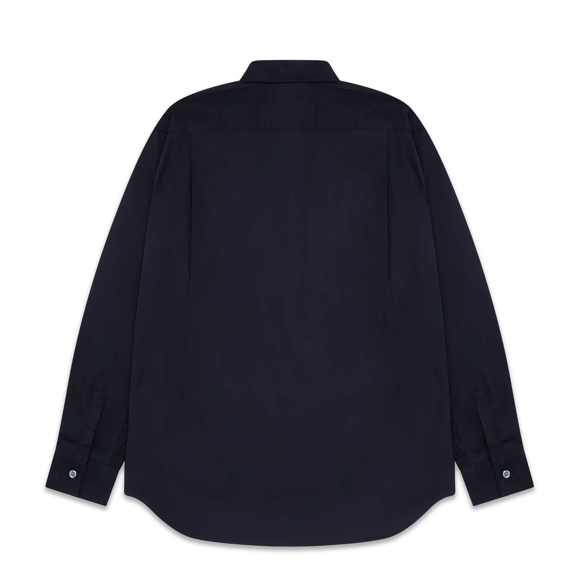 SHIRT FOREVER Classic Cotton Shirt Navy - Image 2