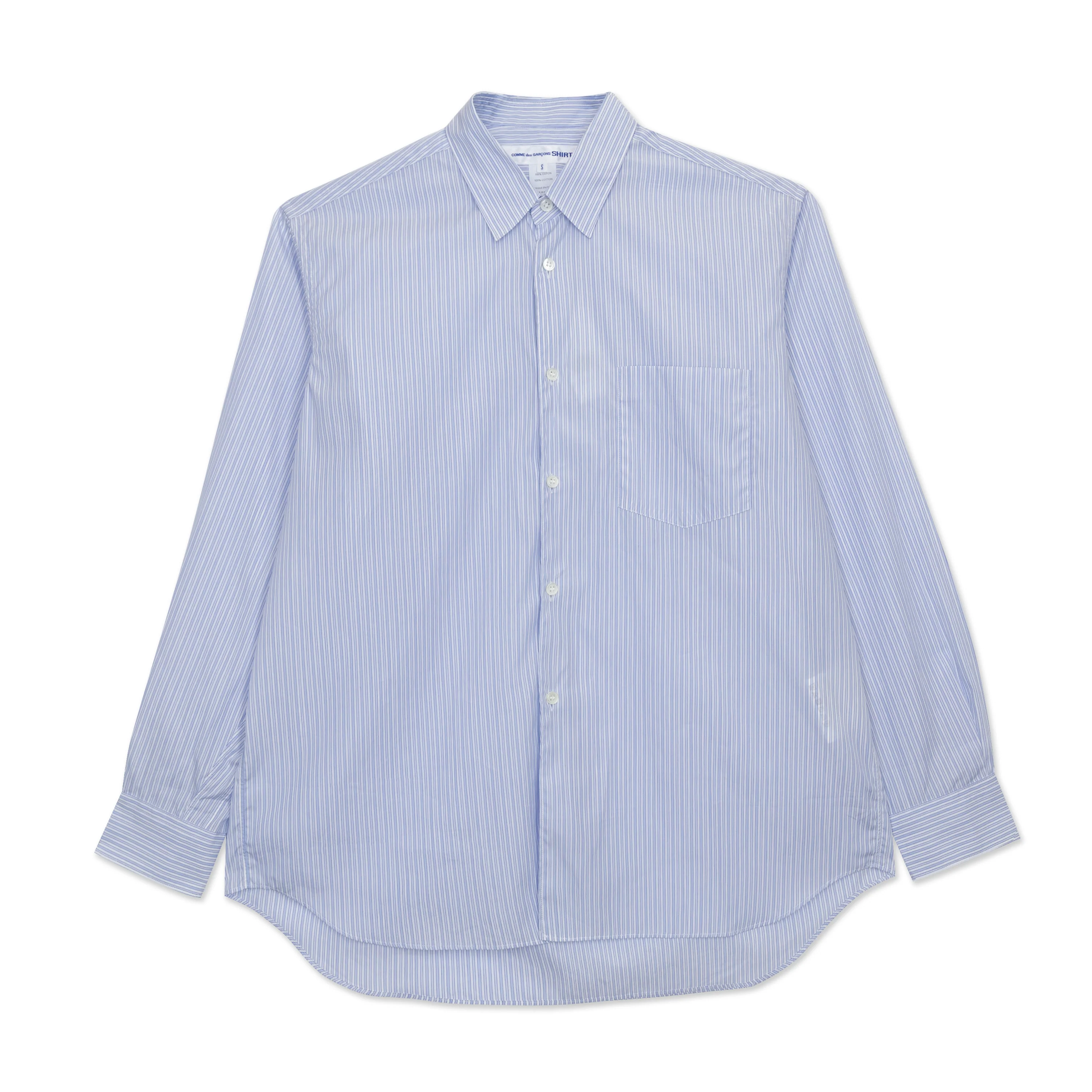 SHIRT FOREVER Plain Stripe Shirt 126 Wide