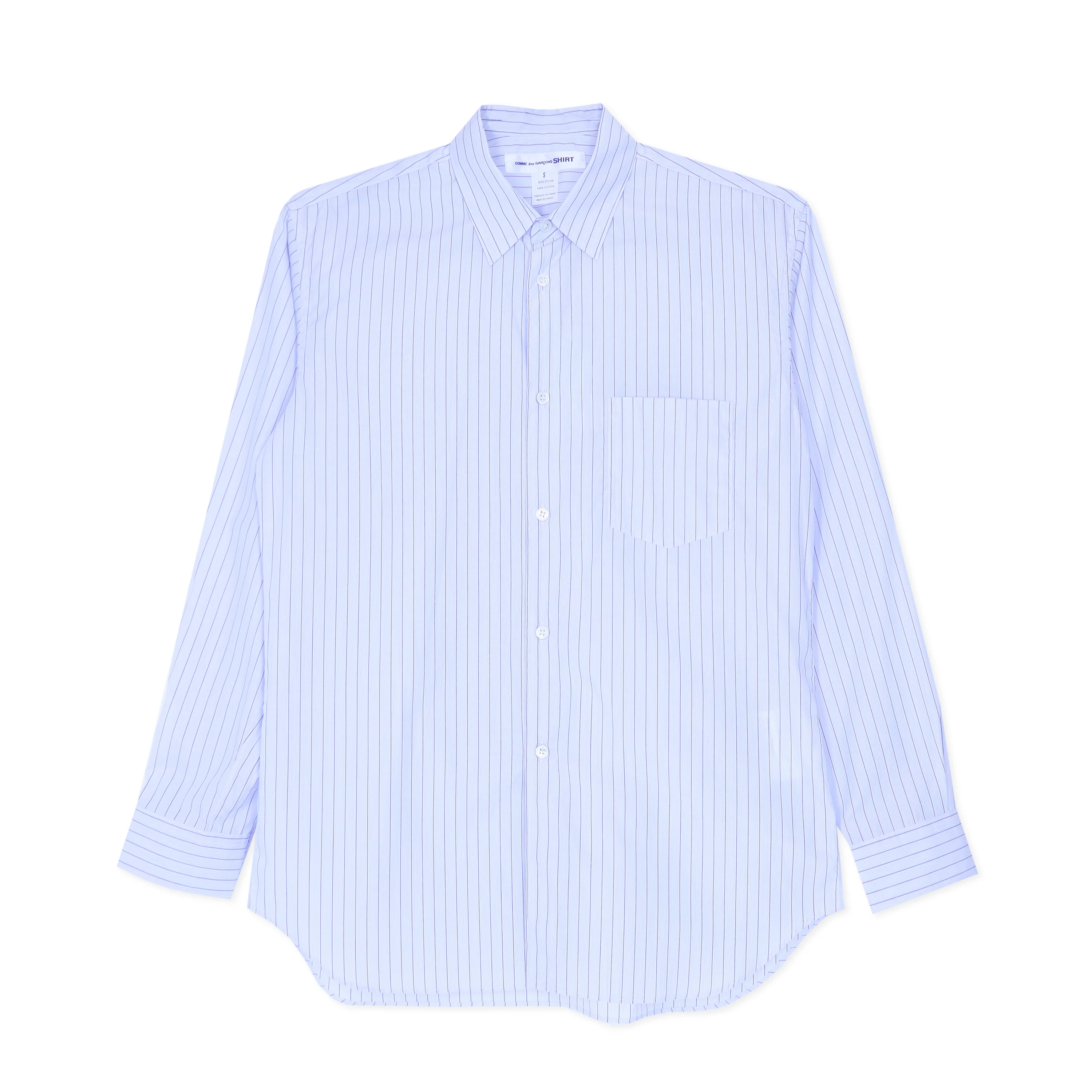 SHIRT FOREVER Plain Stripe Shirt 127 Classic