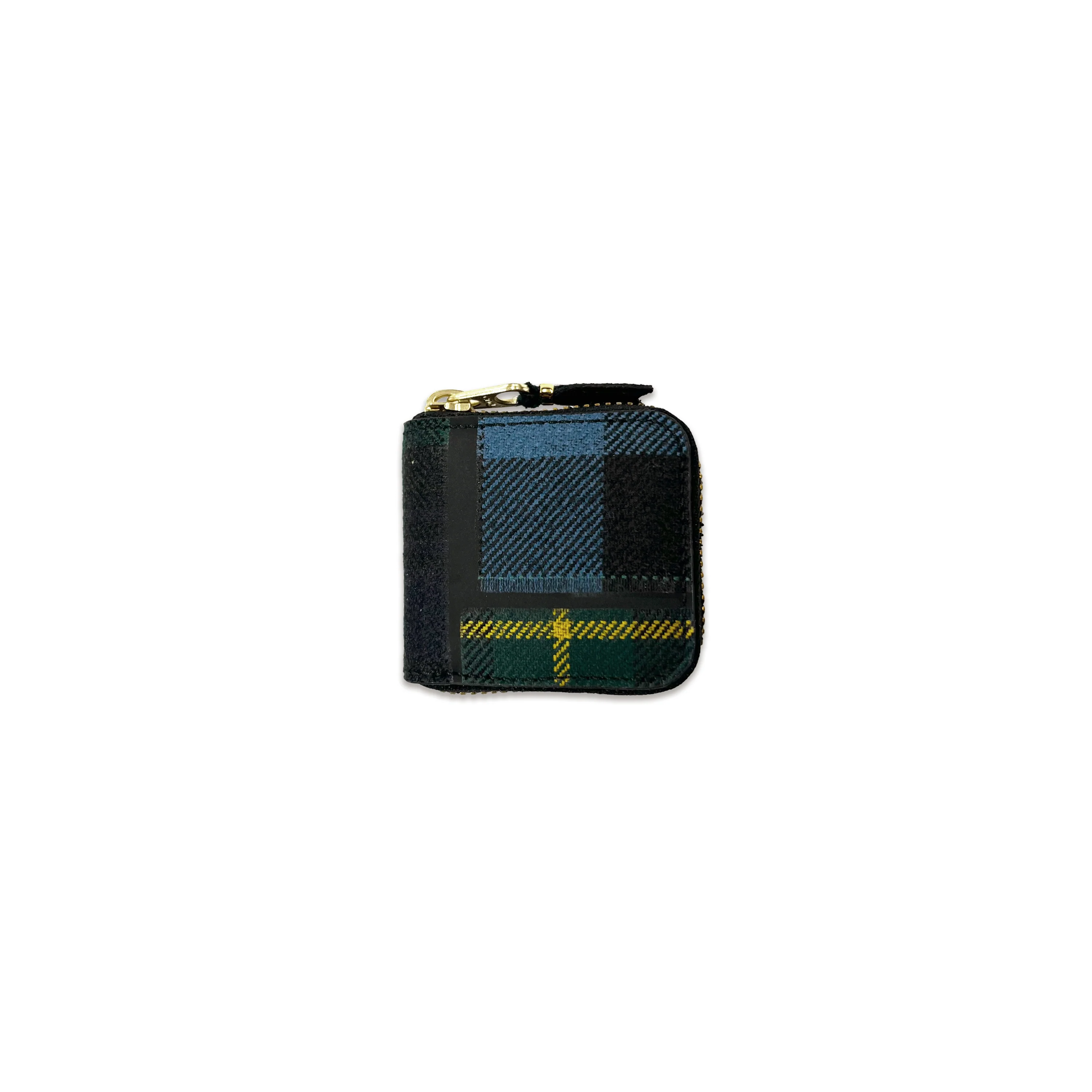 Tartan Patchwork Group Wallet Green 4100TPG