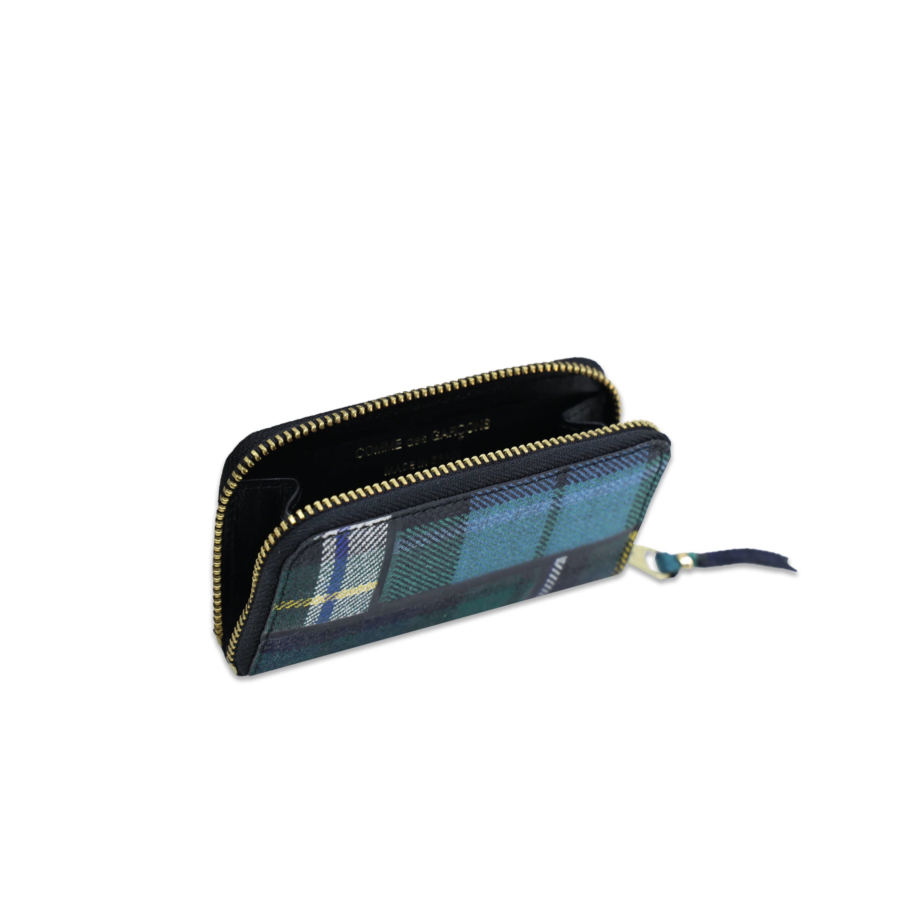 Tartan Patchwork Group Wallet Green 410XTPG - Image 2