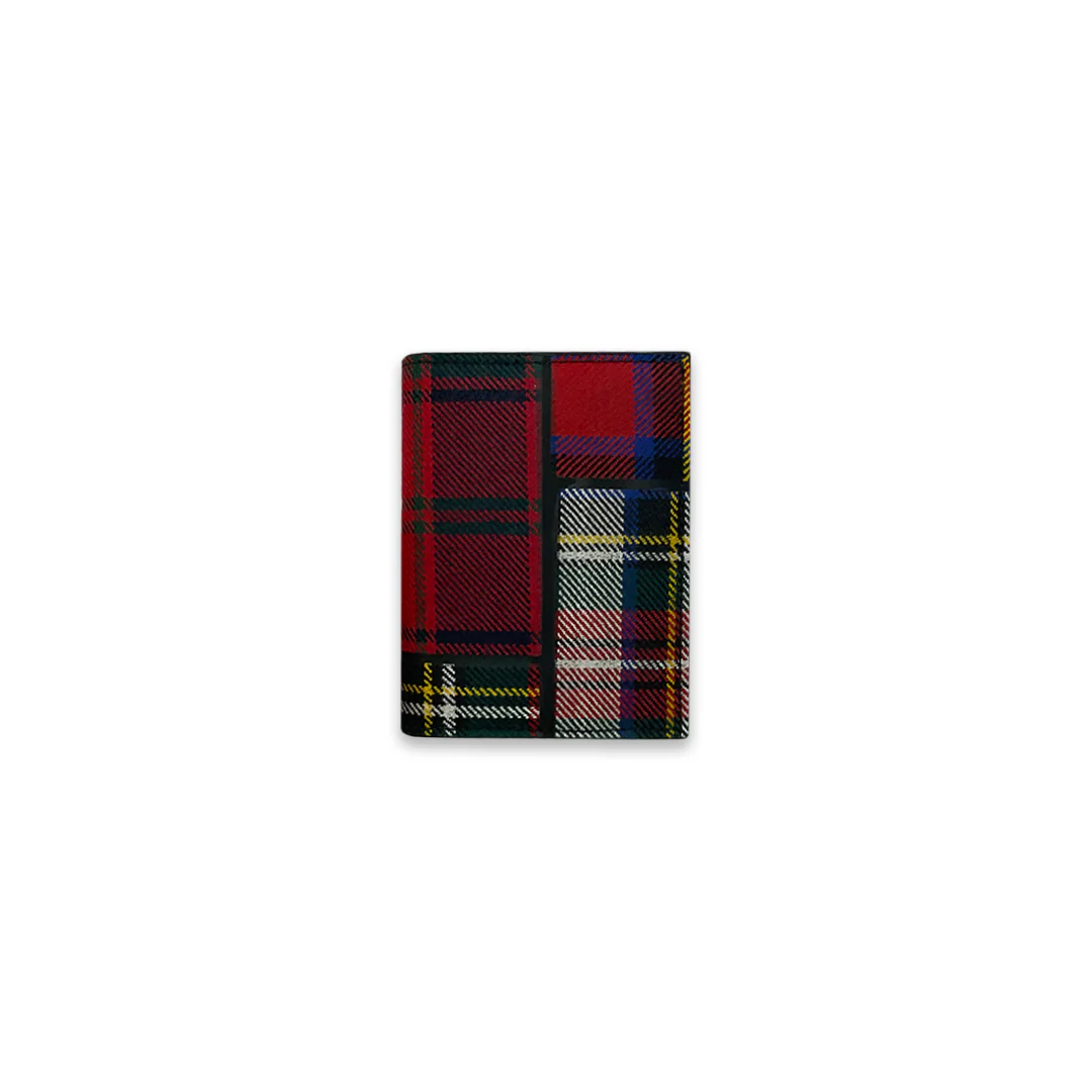 Tartan Patchwork Group Wallet Red 0641TPR
