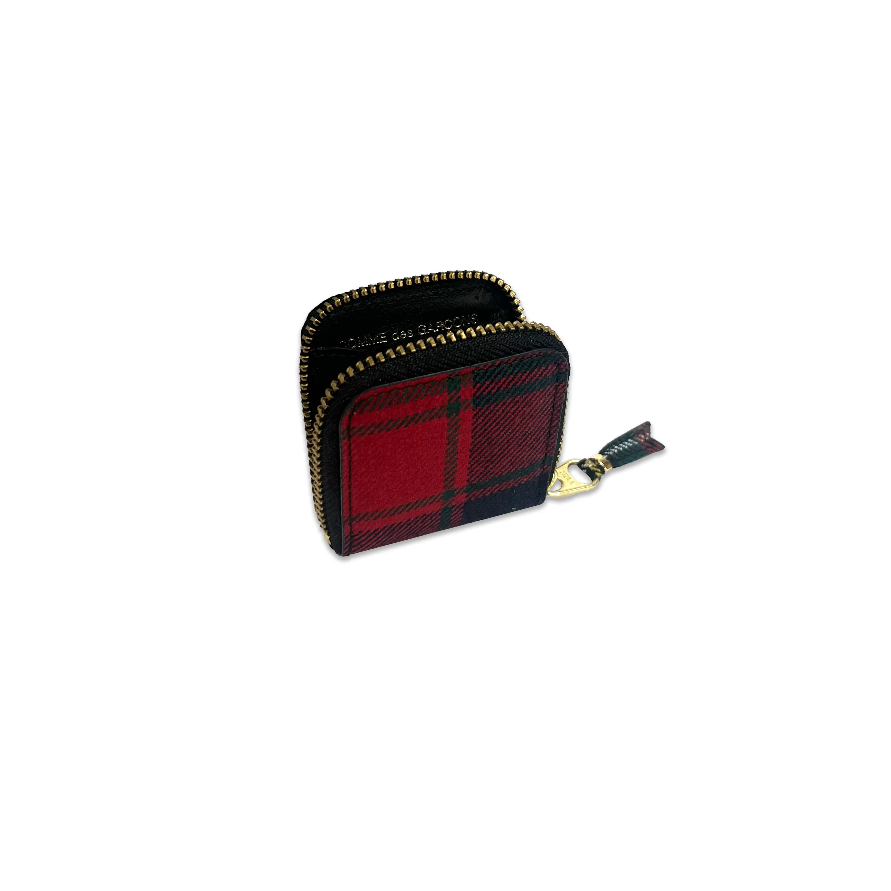 Tartan Patchwork Group Wallet Red 4100TPR - Image 3