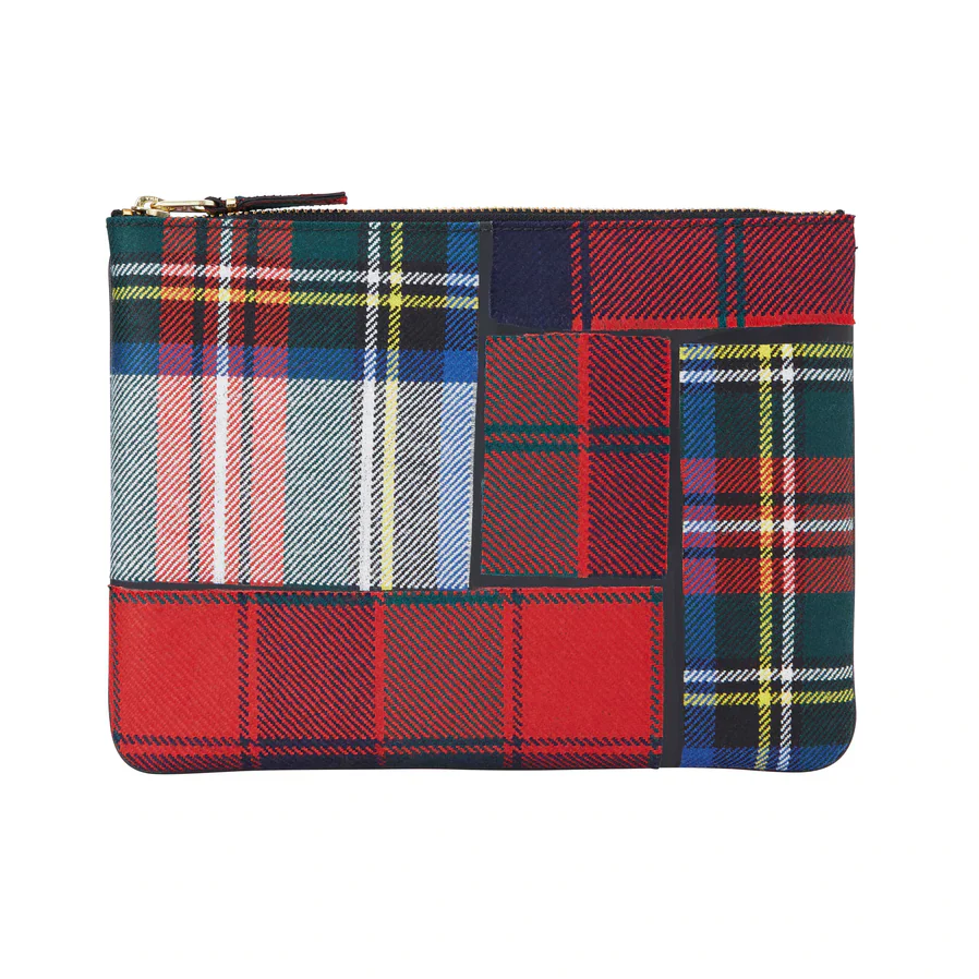 Tartan Patchwork Group Wallet Red SA5100TPR