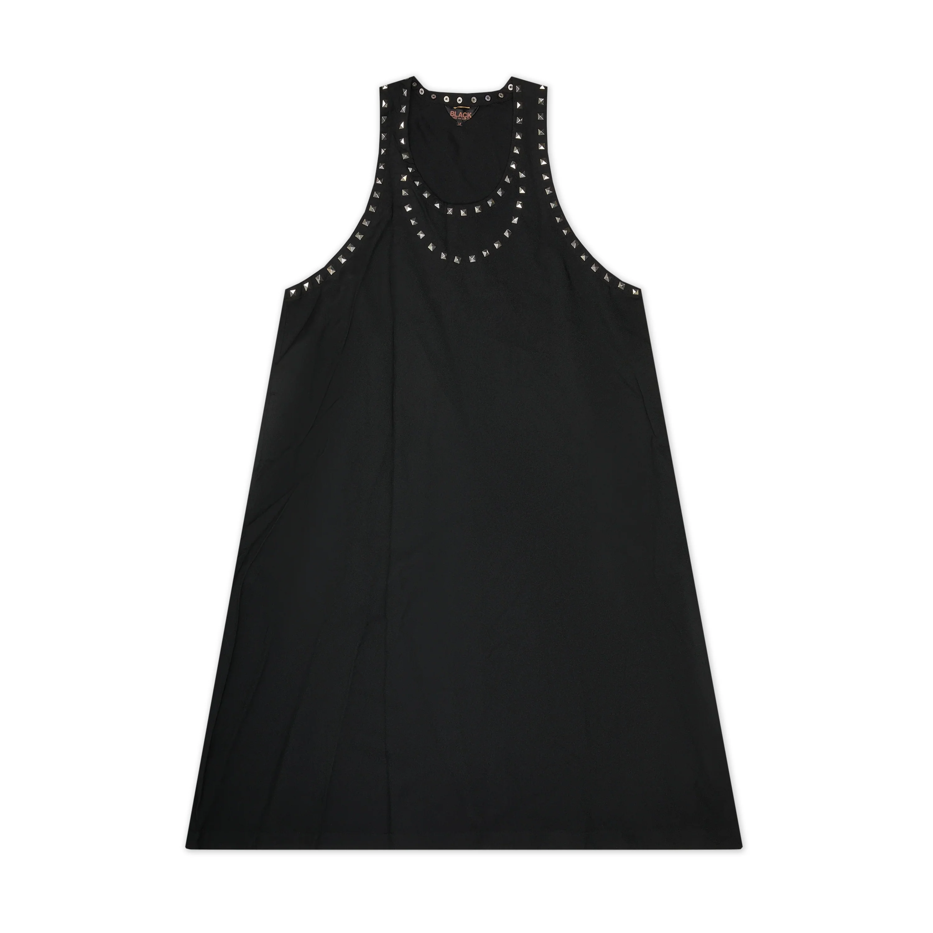 Treated Polyester Stud Pinafore