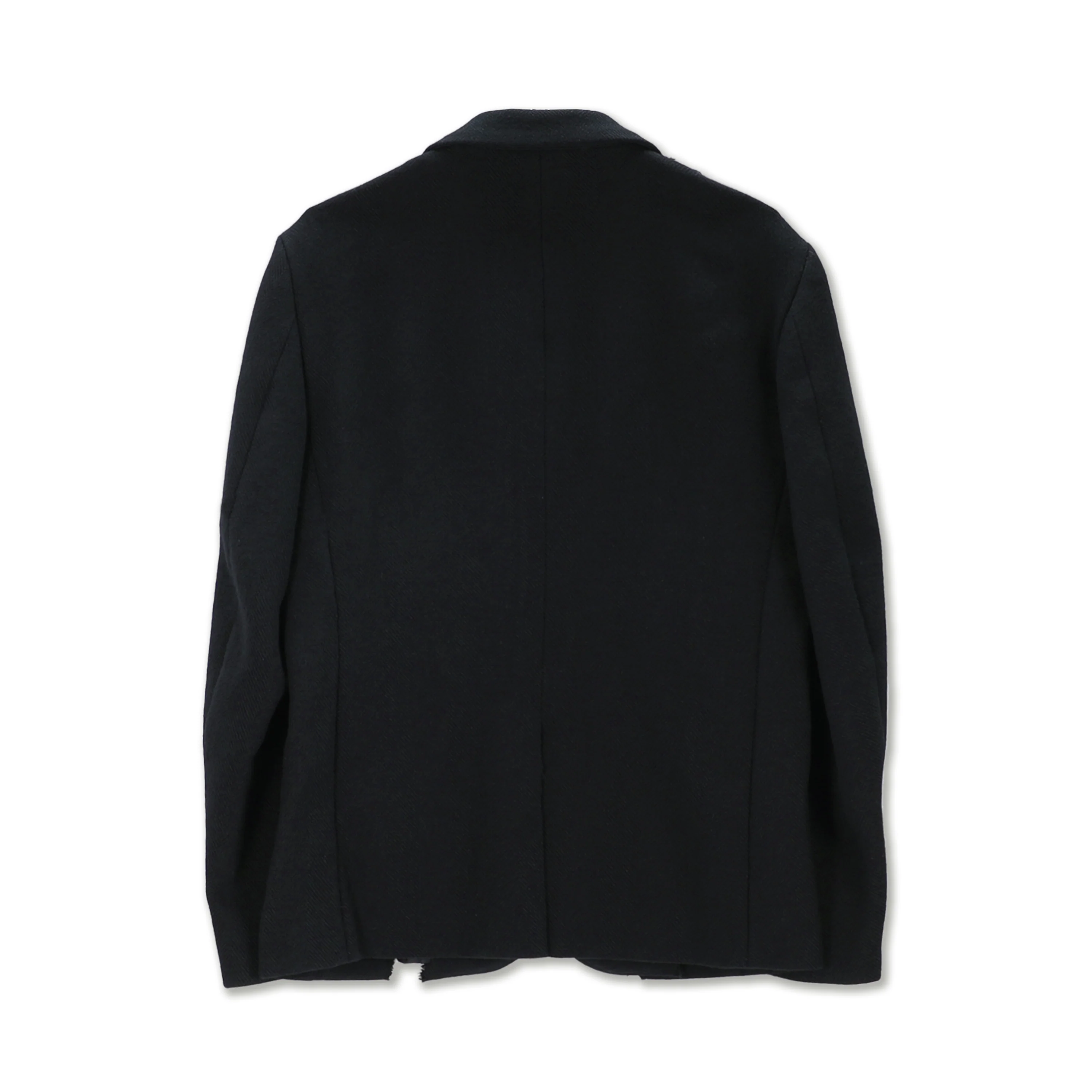 Tweed Herringbone Cutaway Lining Jacket - Image 2