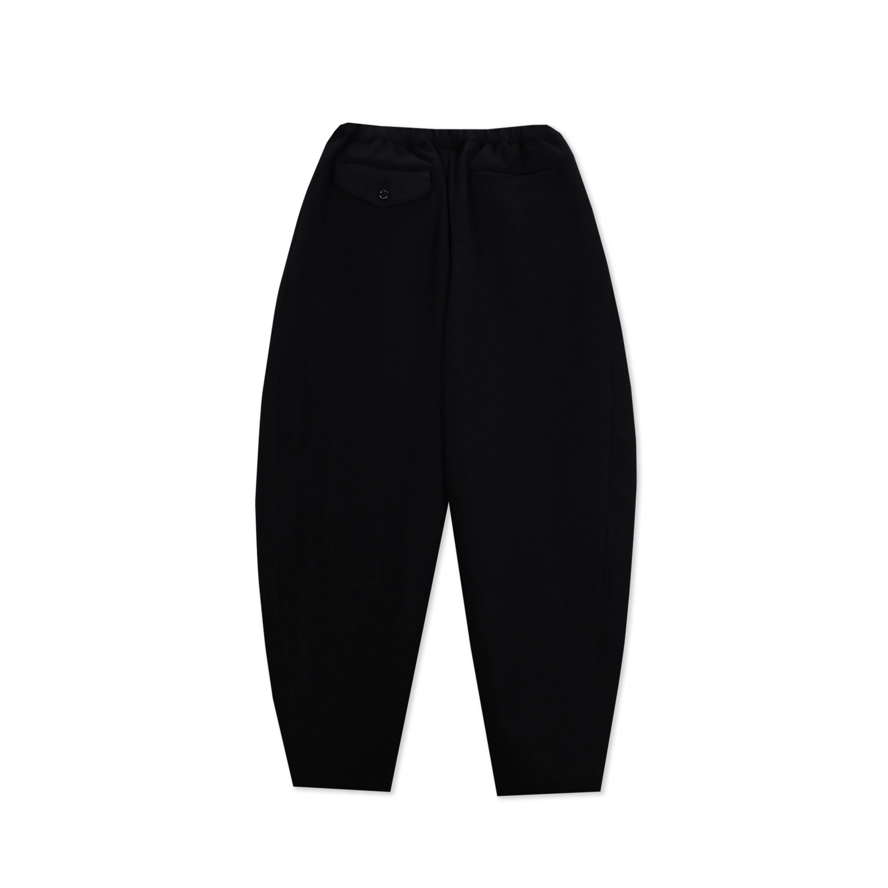 Tweed Herringbone Tapered Pleat Pant - Image 2